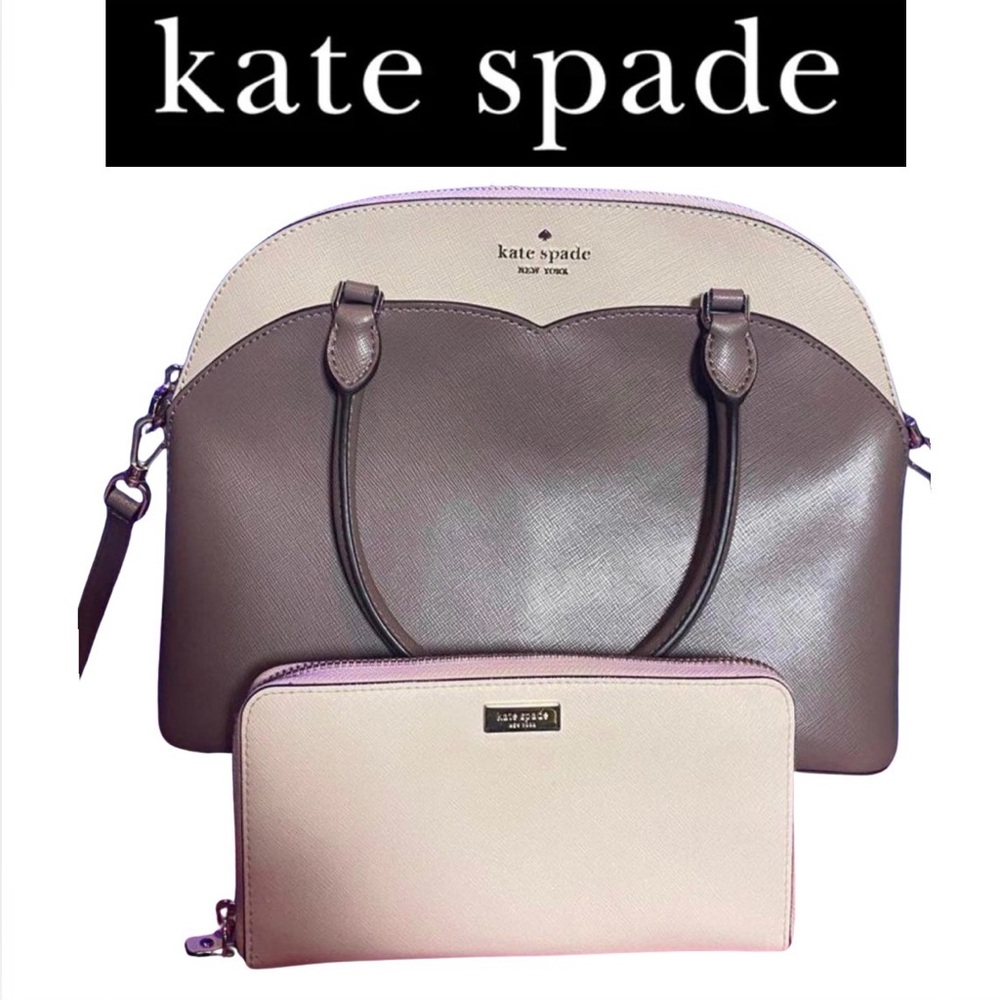 KATE SPADE New York Handbag & Bonus KATE SPADE New York Wallet, EUC